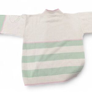 Vintage 1980’s Women's Striped Sweater